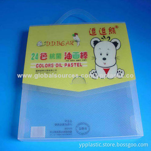 Plastic Printed Pen and Book Box